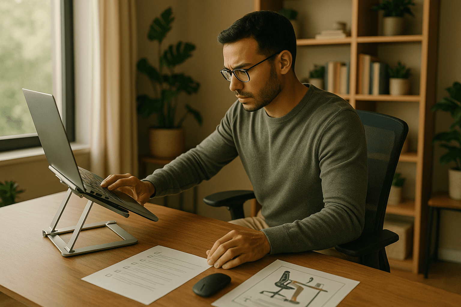 Ergonomia no Trabalho Híbrido: Guia Completo para Empresas