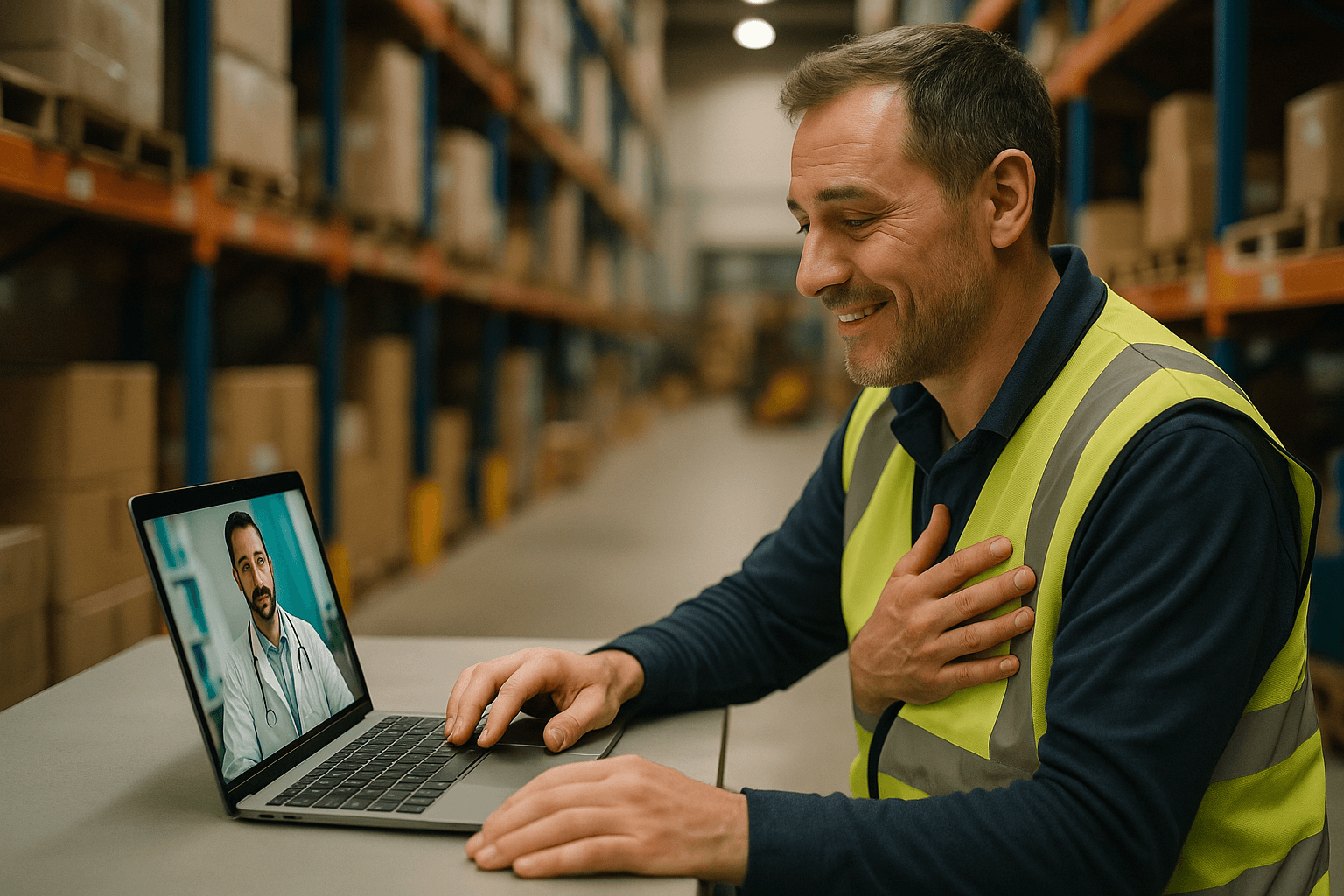 Reduza Afastamentos na Logística com Acesso Médico Rápido